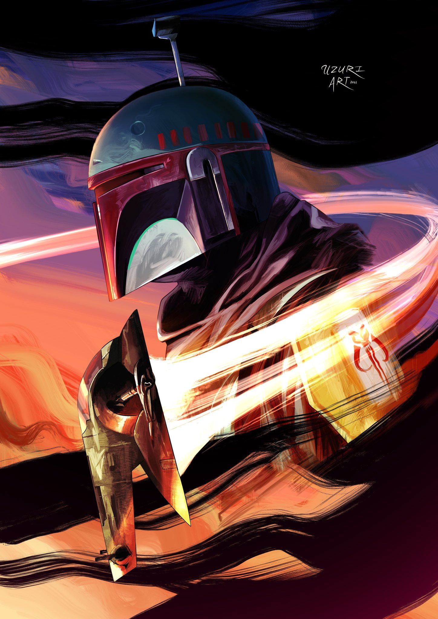 Boba Fett Digital Art Wallpapers