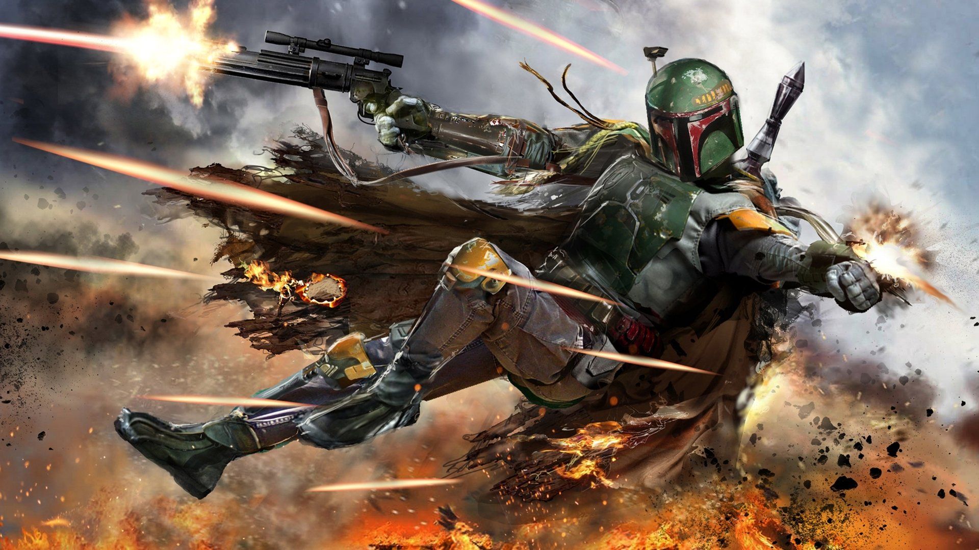 Boba Fett From Mandalorian Wallpapers