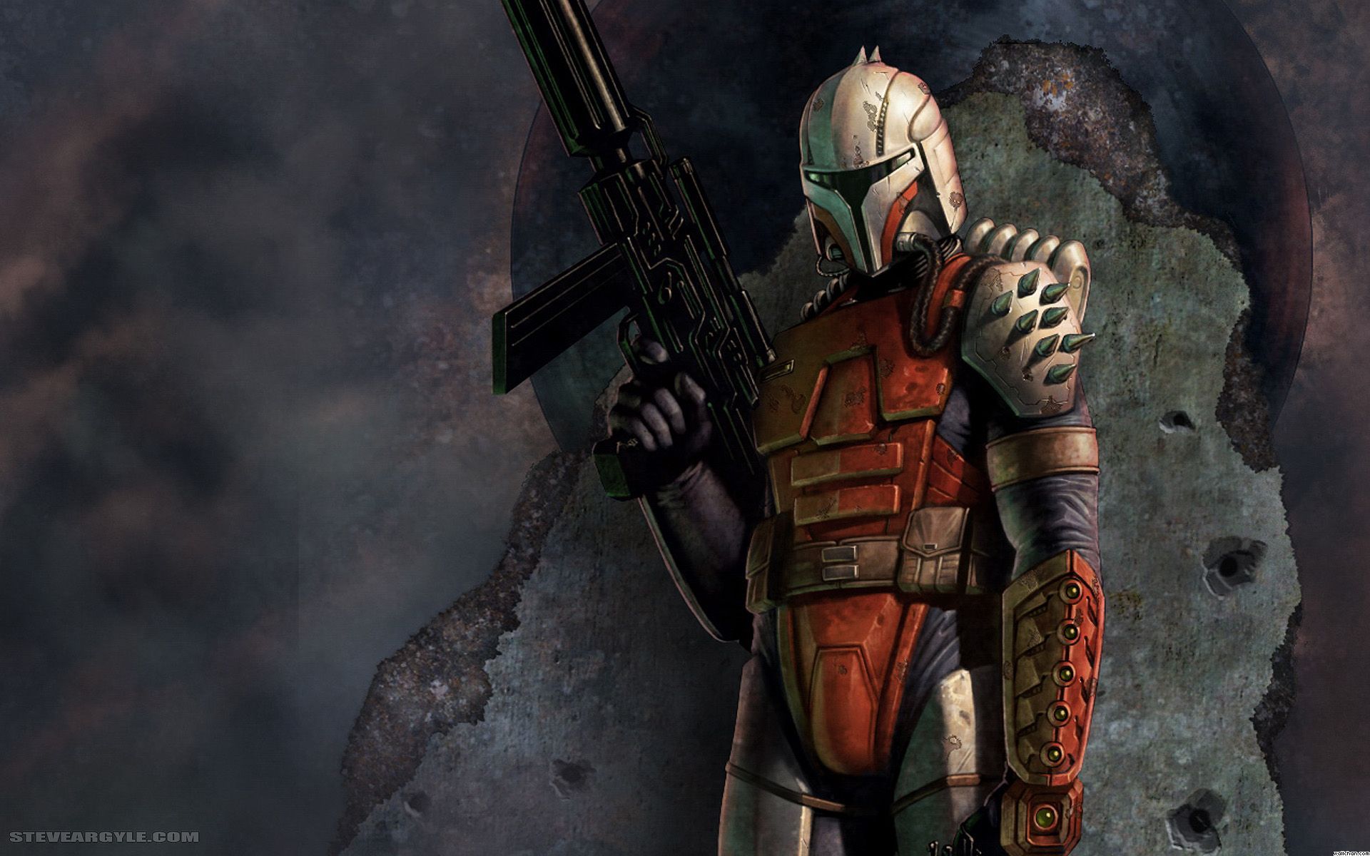 Bounty Hunter Mandalorian Wallpapers