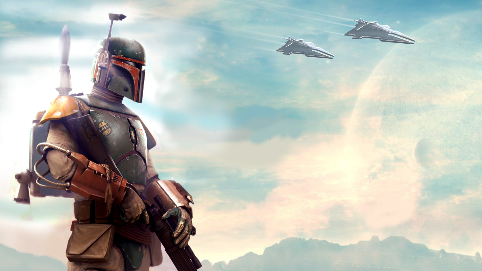 Bounty Hunter Mandalorian Wallpapers