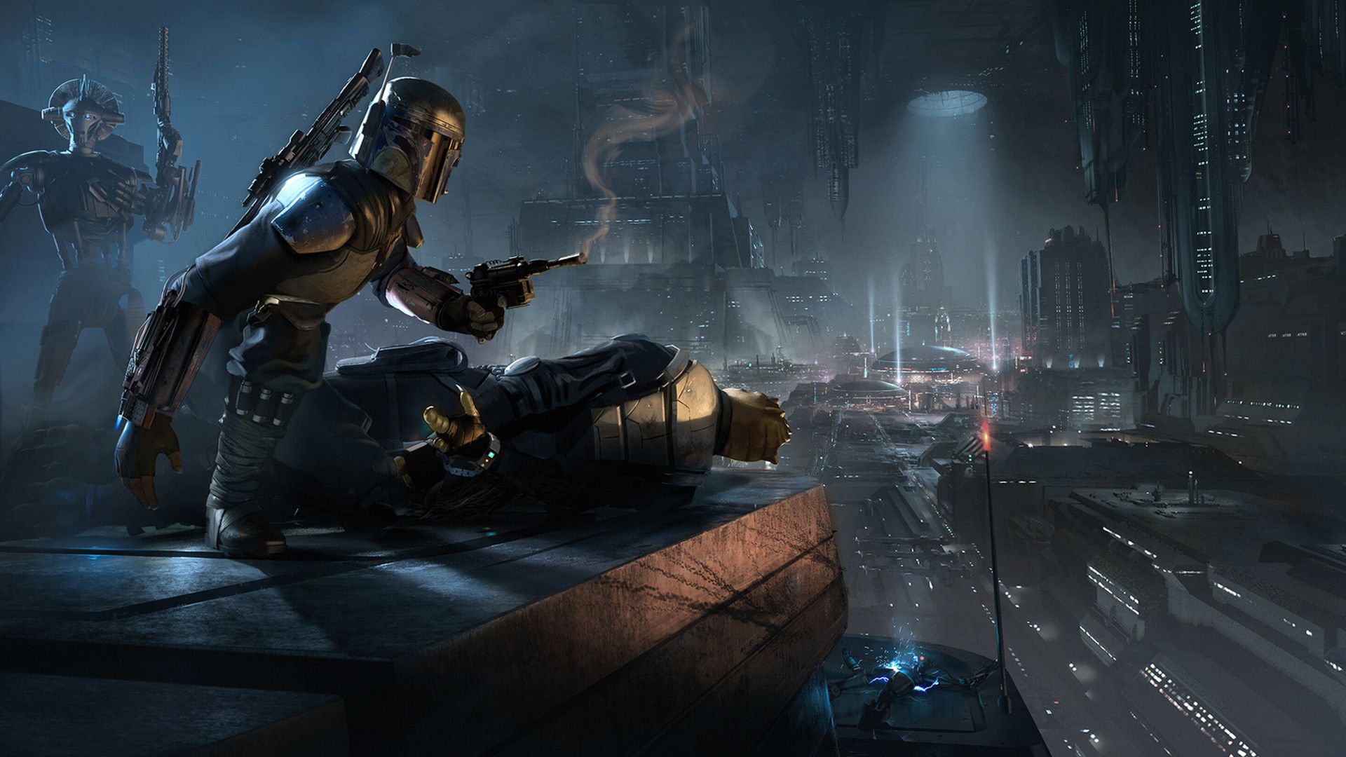 Bounty Hunter Mandalorian Wallpapers