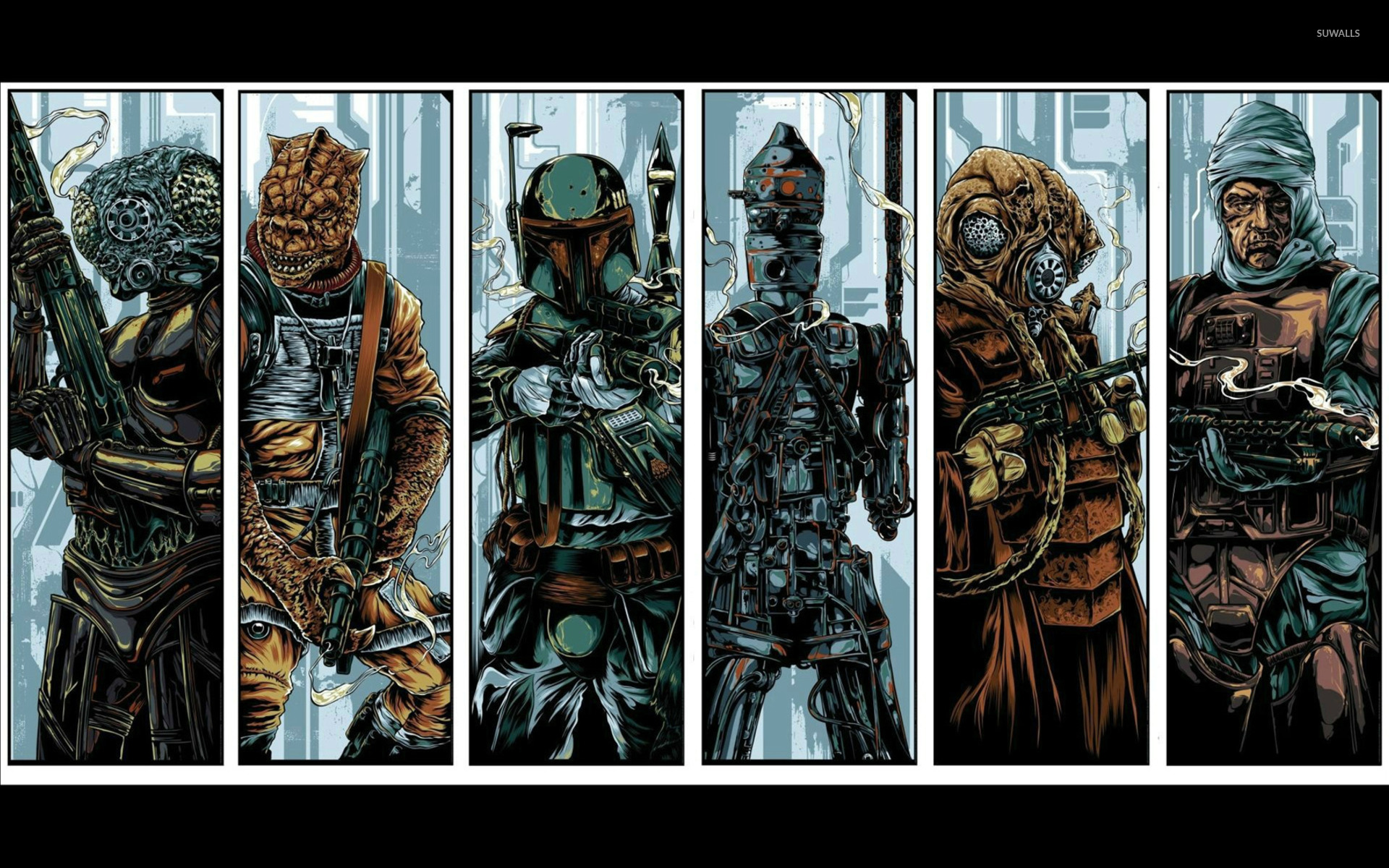 Bounty Hunter Mandalorian Wallpapers