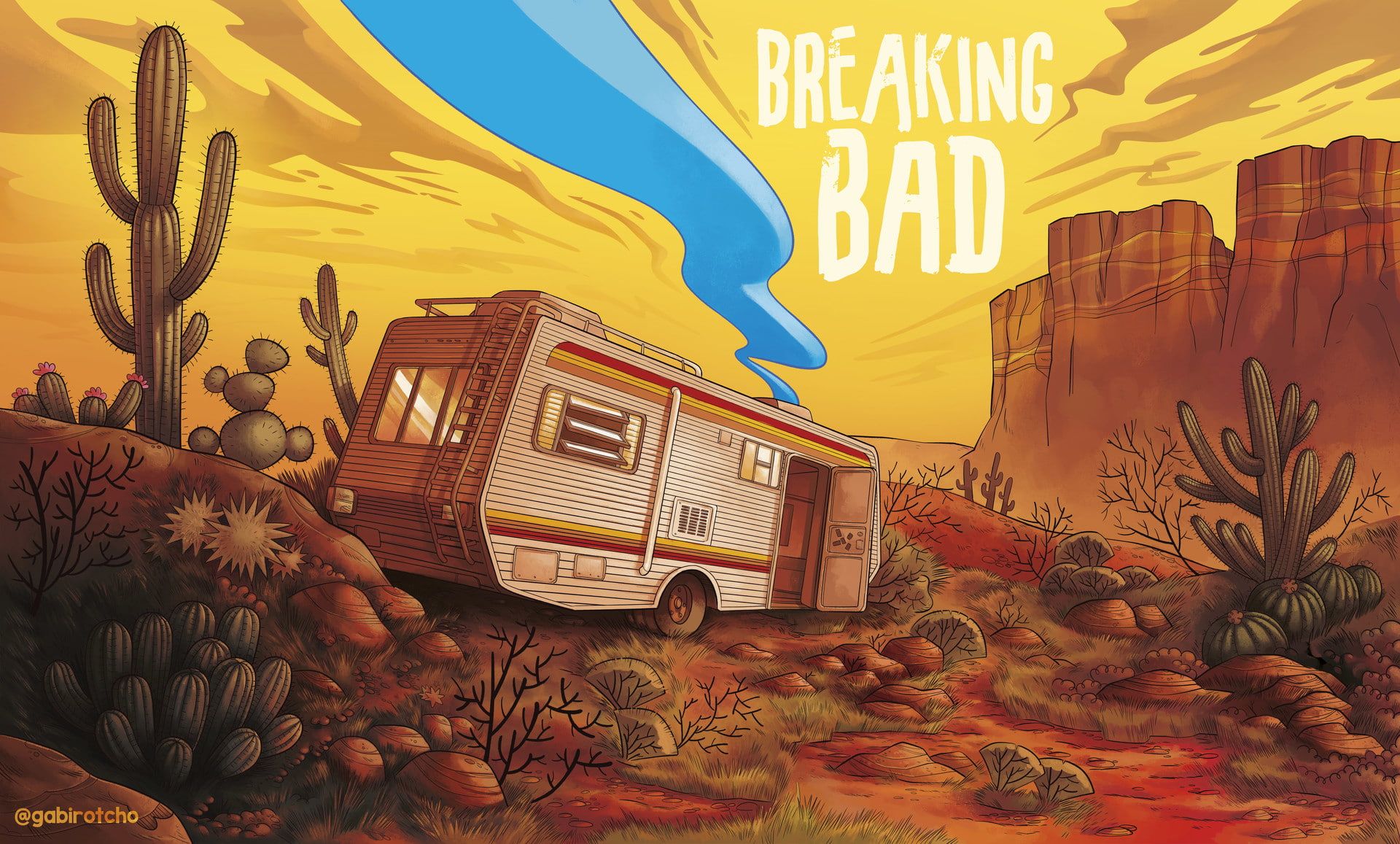 Breaking Bad Minimal Artwork Wallpapers