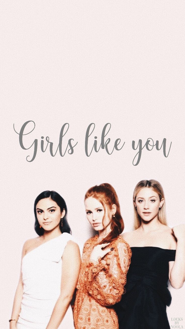 Camila Mendes, Lili Reinhart Madelaine And Petsch From Riverdale Show Wallpapers