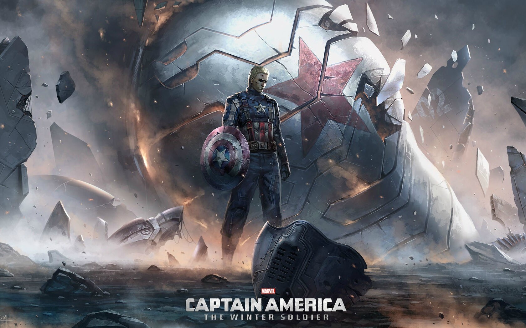 Captain America In The Falcon And The Winter Soldier Wallpapers