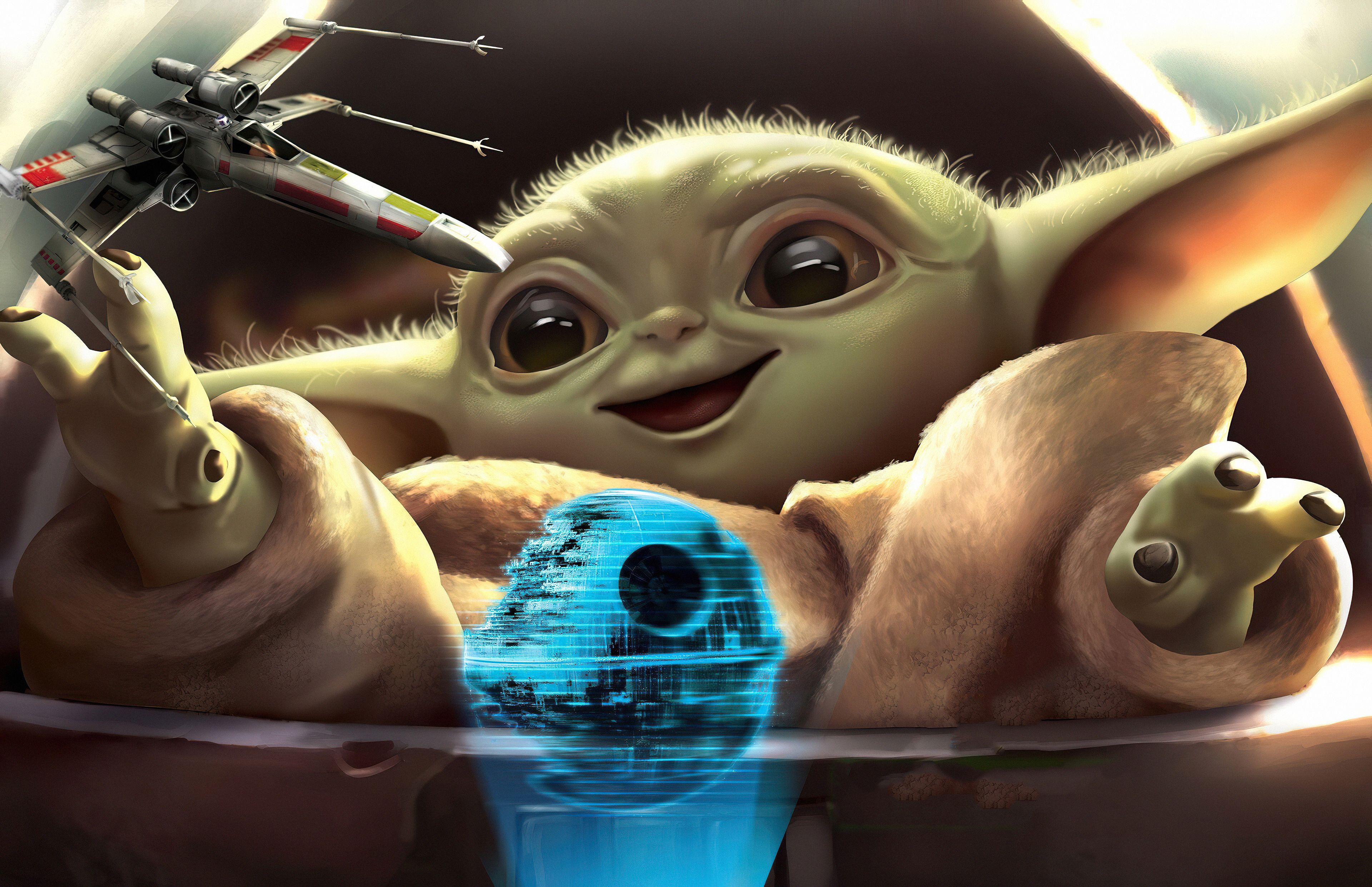 Child Yoda 4K Wallpapers