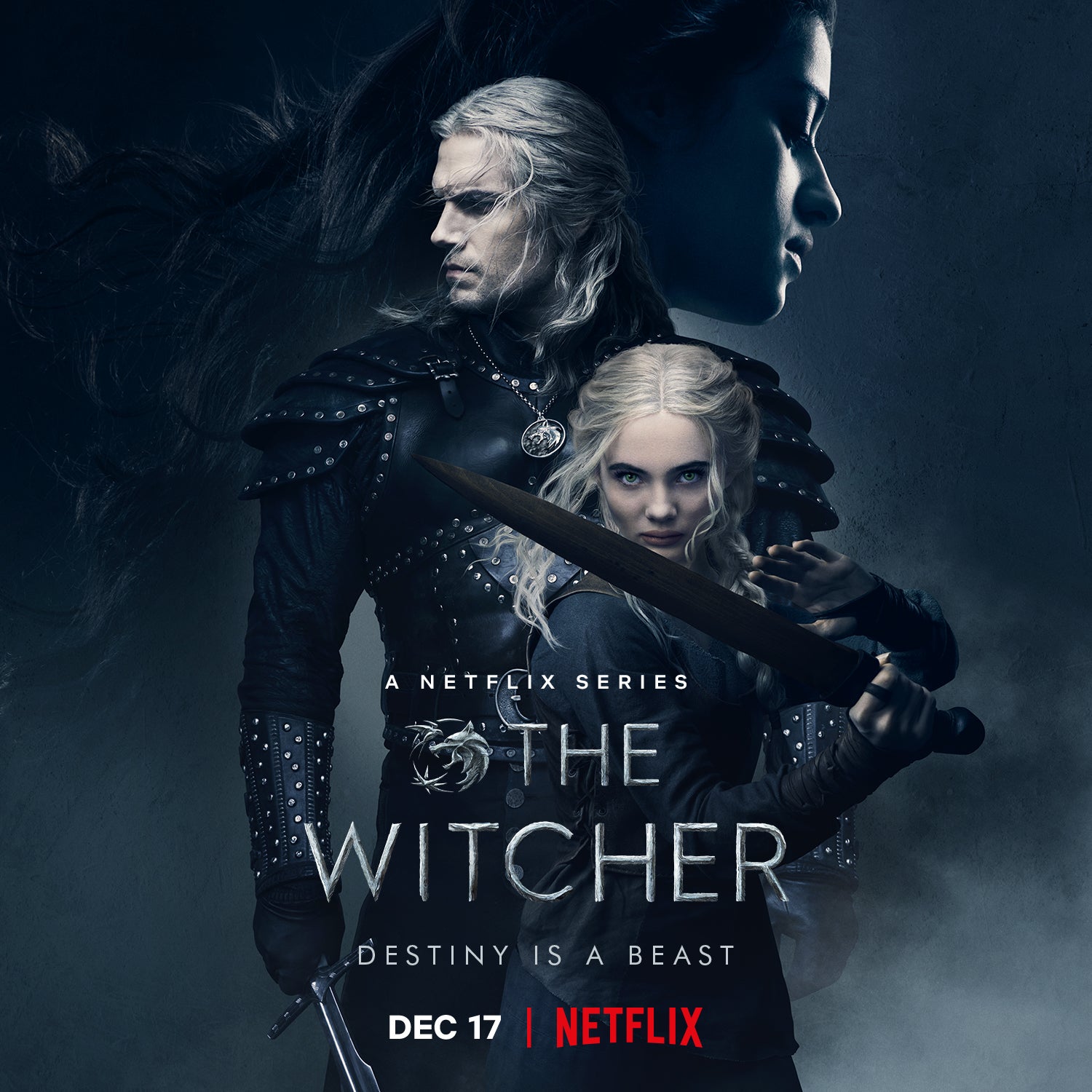 Ciri Netflix The Witcher Poster Wallpapers