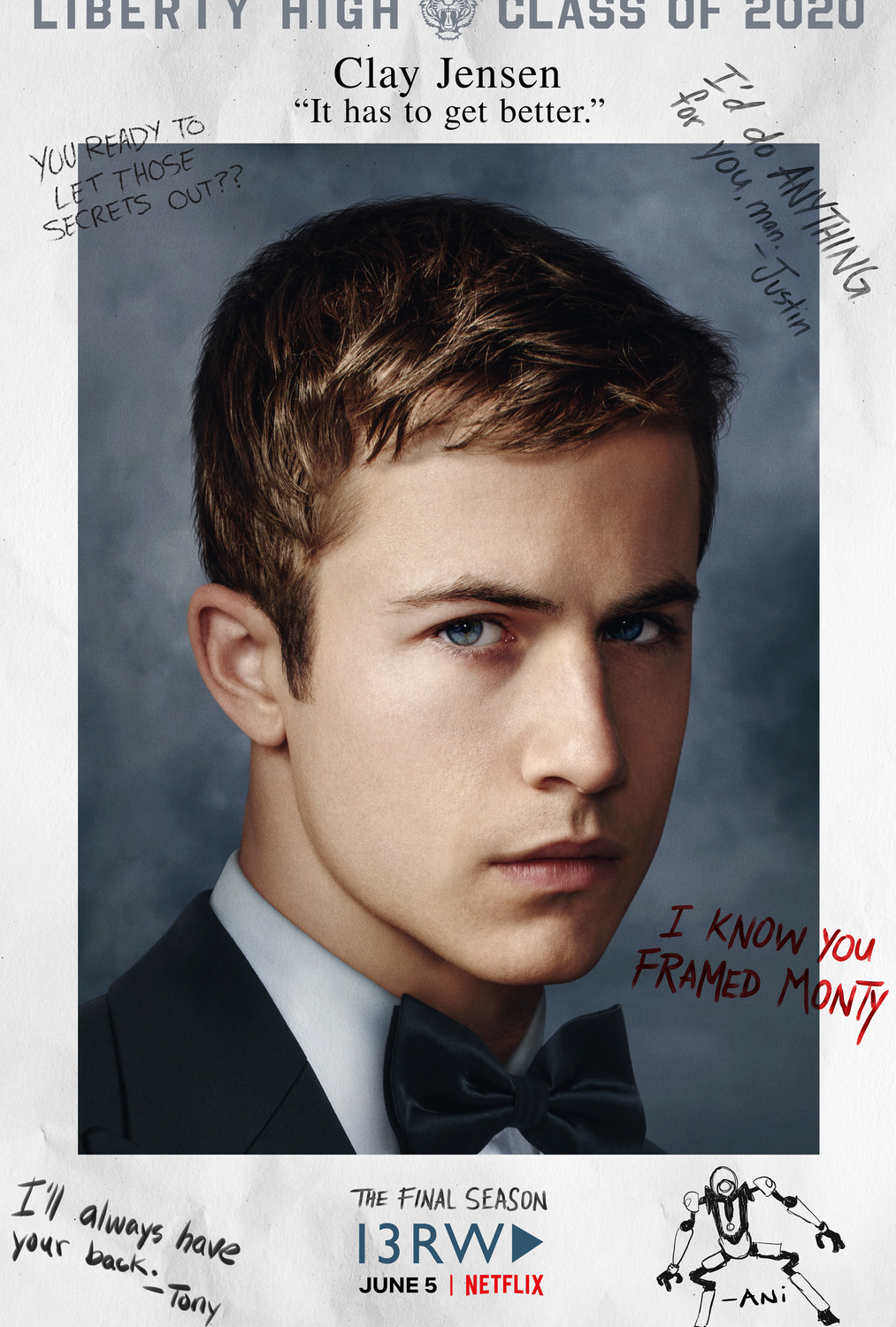 Clay Jensen 13 Reasons Why Wallpapers