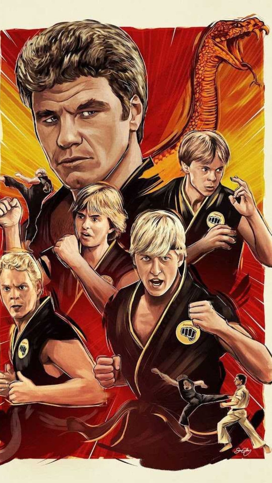 Cobra Kai Logo Wallpapers