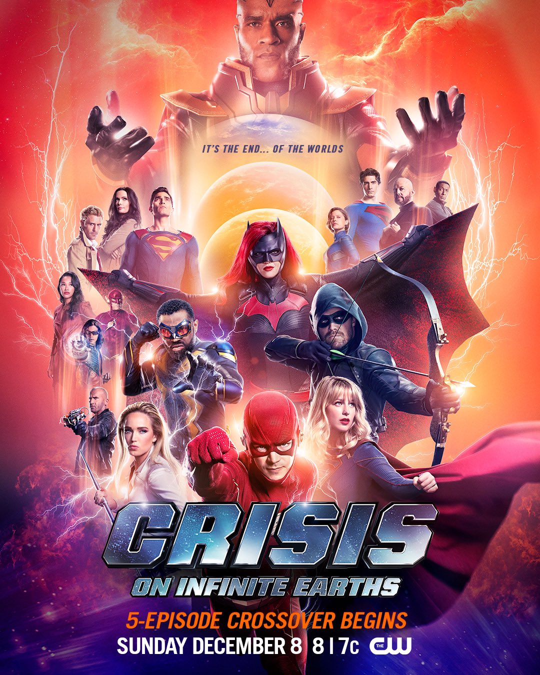 Crisis On Infinite Earths 2019 Team Wallpapers