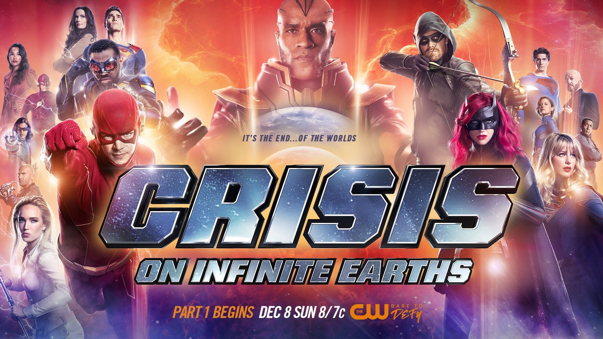 Crisis On Infinite Earths 2019 Team Wallpapers