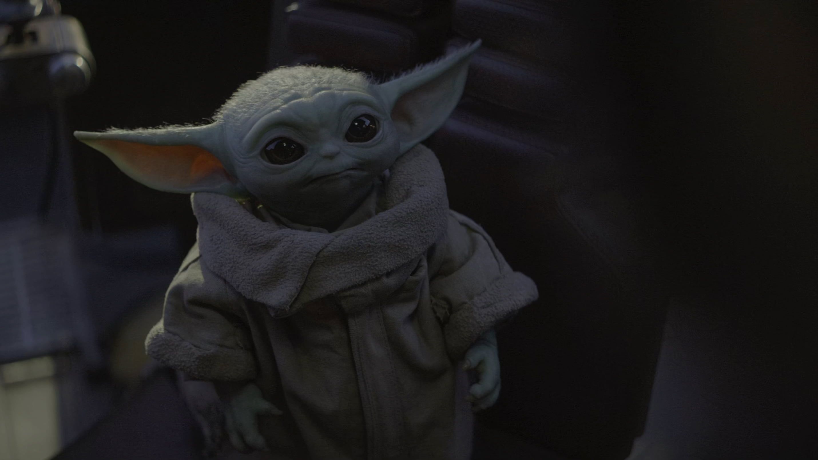 Cute Baby Yoda From Mandalorian Wallpapers