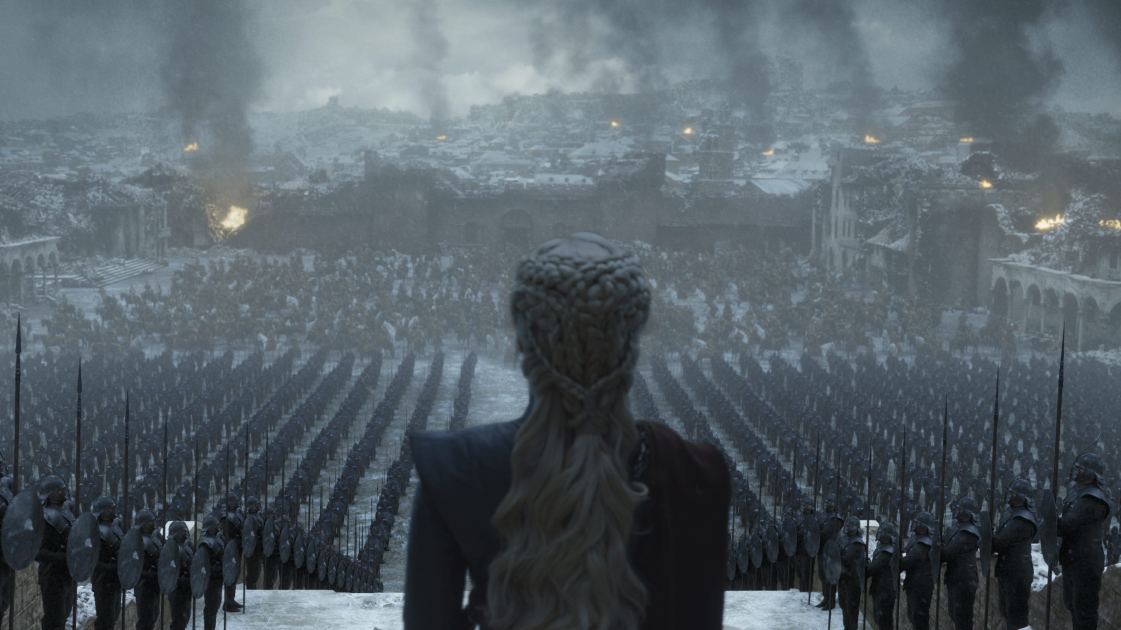 Daenerys Targaryen Queen Of The Ashes In The Iron Throne Wallpapers