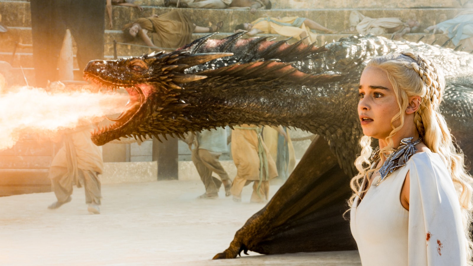 Daenerys Targaryen Queen Of The Ashes In The Iron Throne Wallpapers