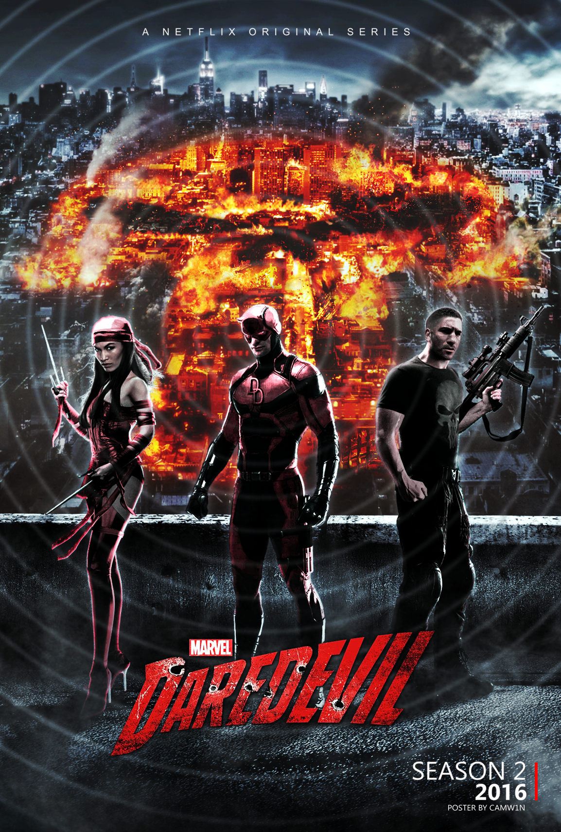 Daredevil Season 3 Fan Poster Wallpapers