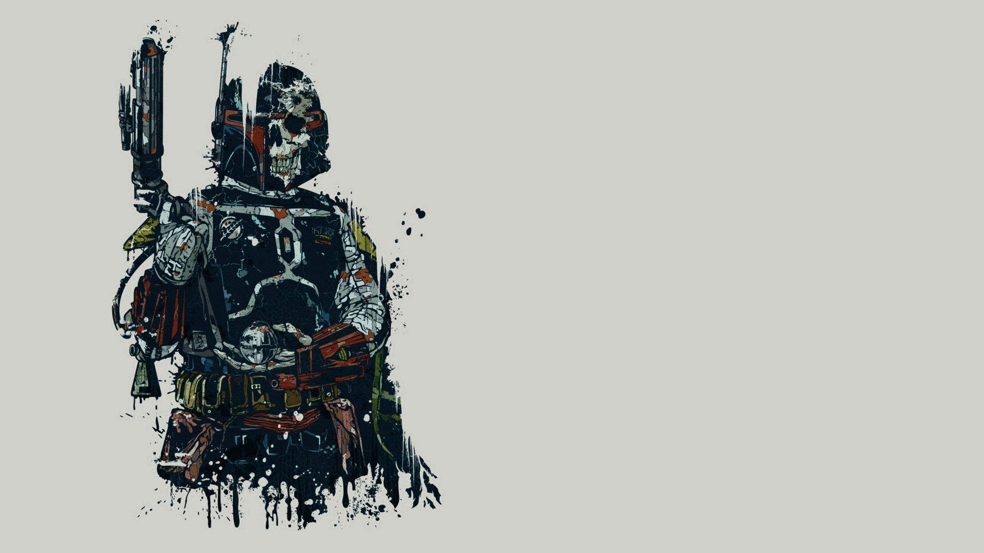 Darth Vader Vs Mandalorian Art Wallpapers