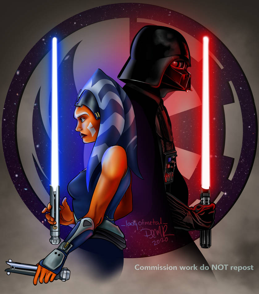 Darth Vader X Ahsoka Star Wars Wallpapers