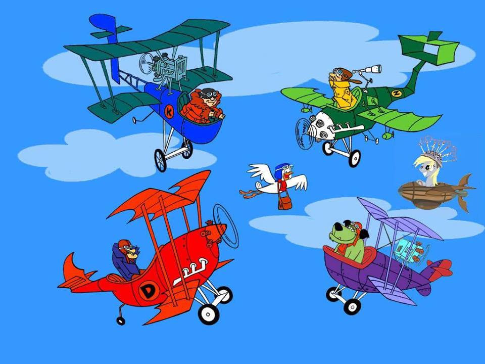 Dastardly And Muttley In Their Flying Machines Wallpapers