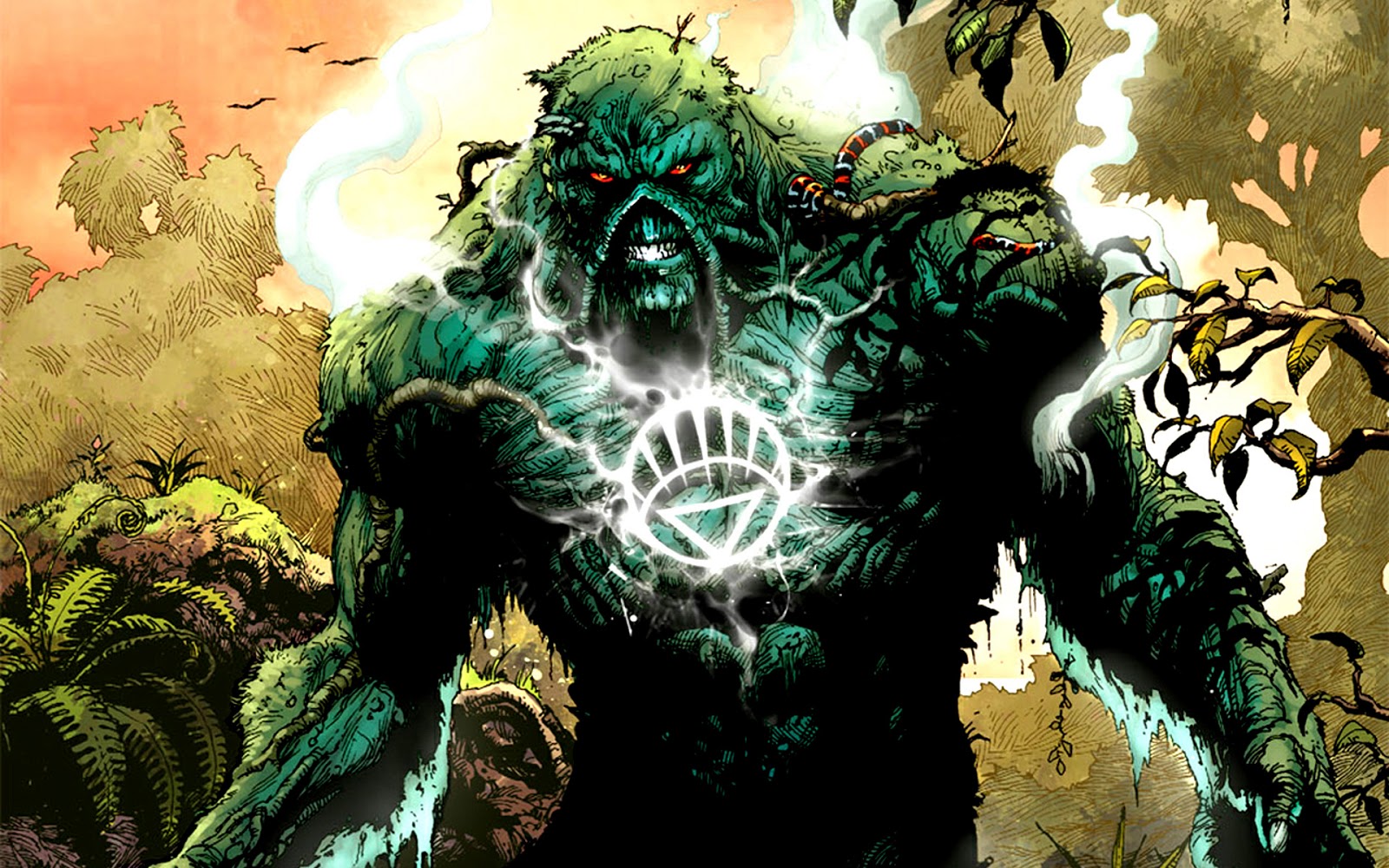 Dc Swamp Thing 2019 Wallpapers