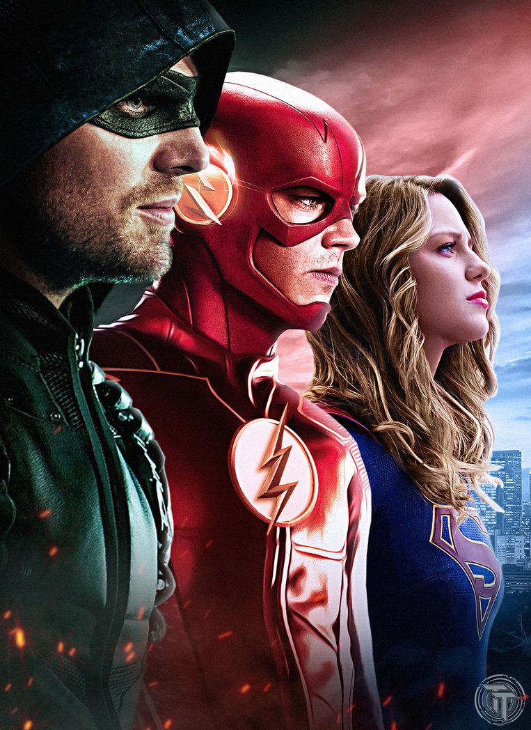 Dc Tv Superheros Flash Supergirl Arrow Wallpapers