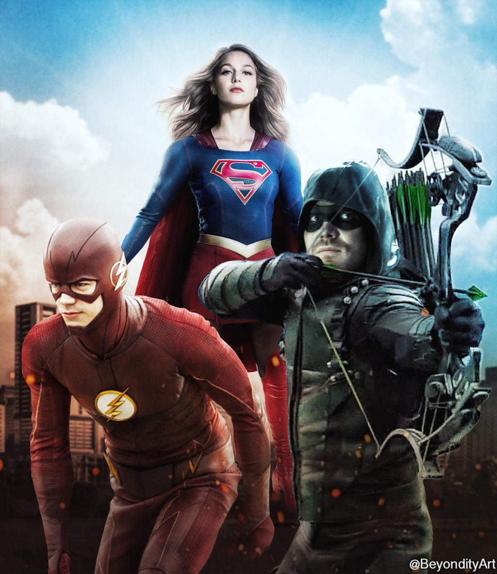 Dc Tv Superheros Flash Supergirl Arrow Wallpapers