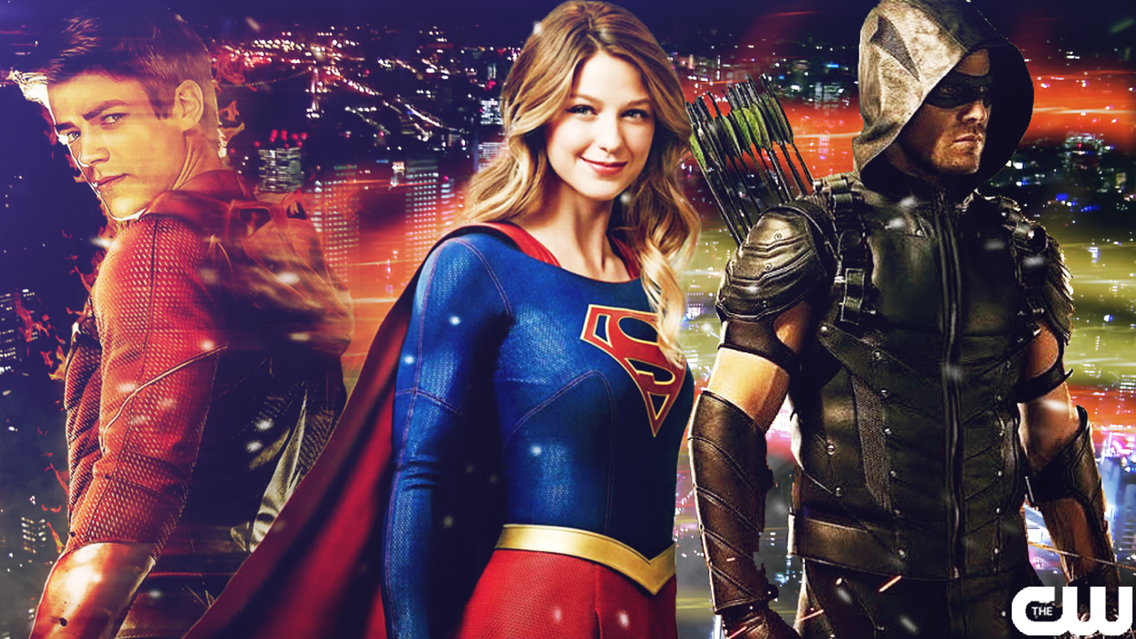 Dc Tv Superheros Flash Supergirl Arrow Wallpapers