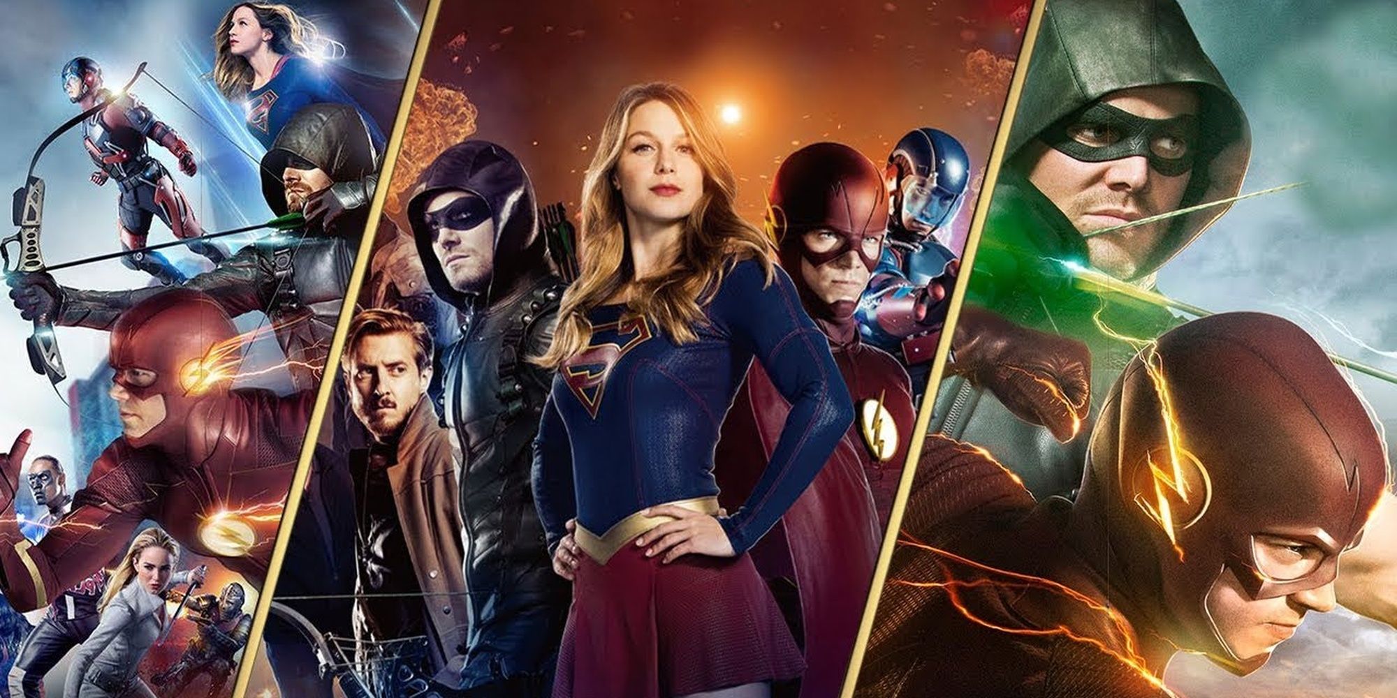 Dc Tv Superheros Flash Supergirl Arrow Wallpapers