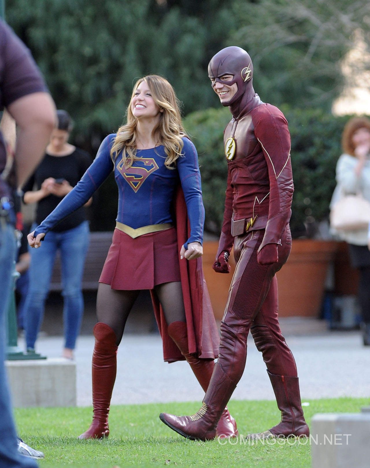 Dc Tv Superheros Flash Supergirl Arrow Wallpapers