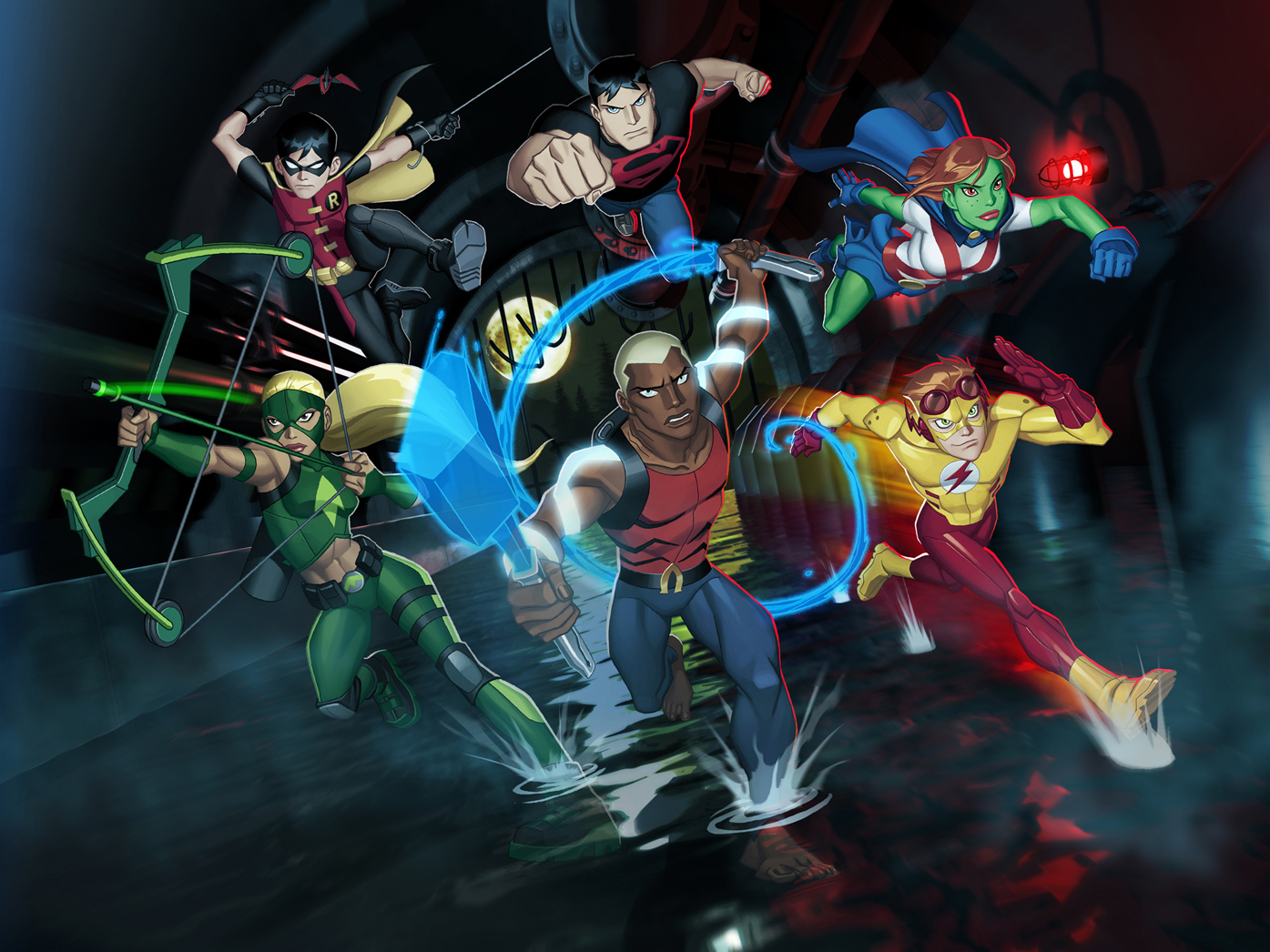 Dc Young Justice Members Wallpapers