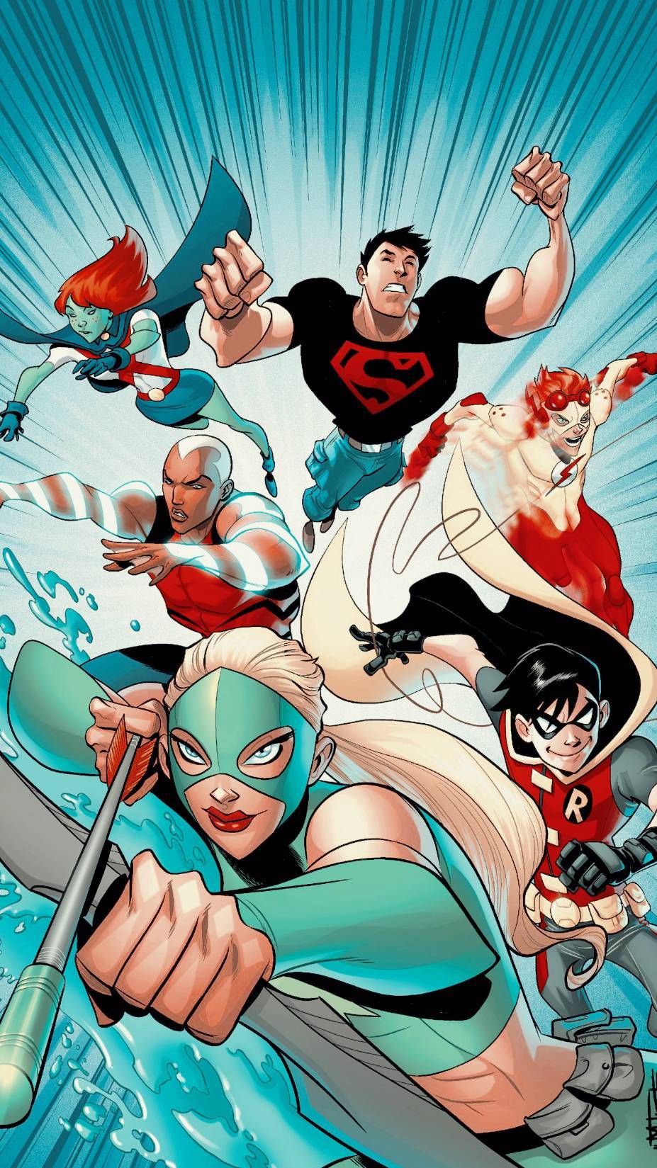 Dc Young Justice Members Wallpapers