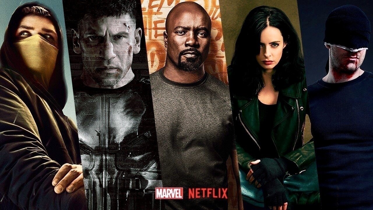 Defenders Daredevil, Jessica Jones, Luke Cage And Iron Fist Poster Art Wallpapers