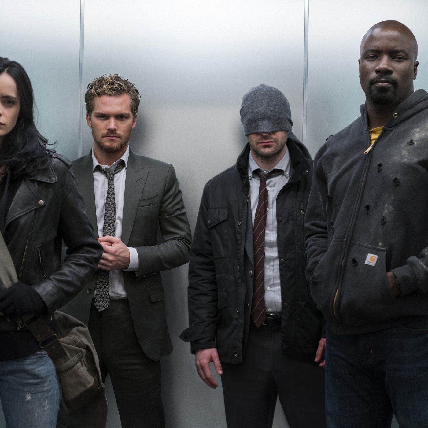 Defenders Daredevil, Jessica Jones, Luke Cage And Iron Fist Poster Art Wallpapers