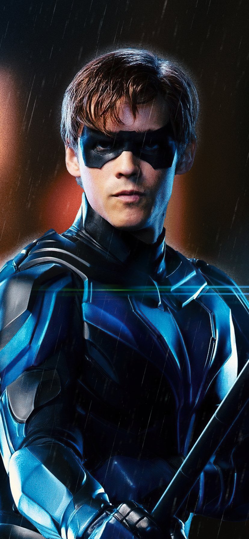 Dick Grayson As Nightwing In Titans Wallpapers