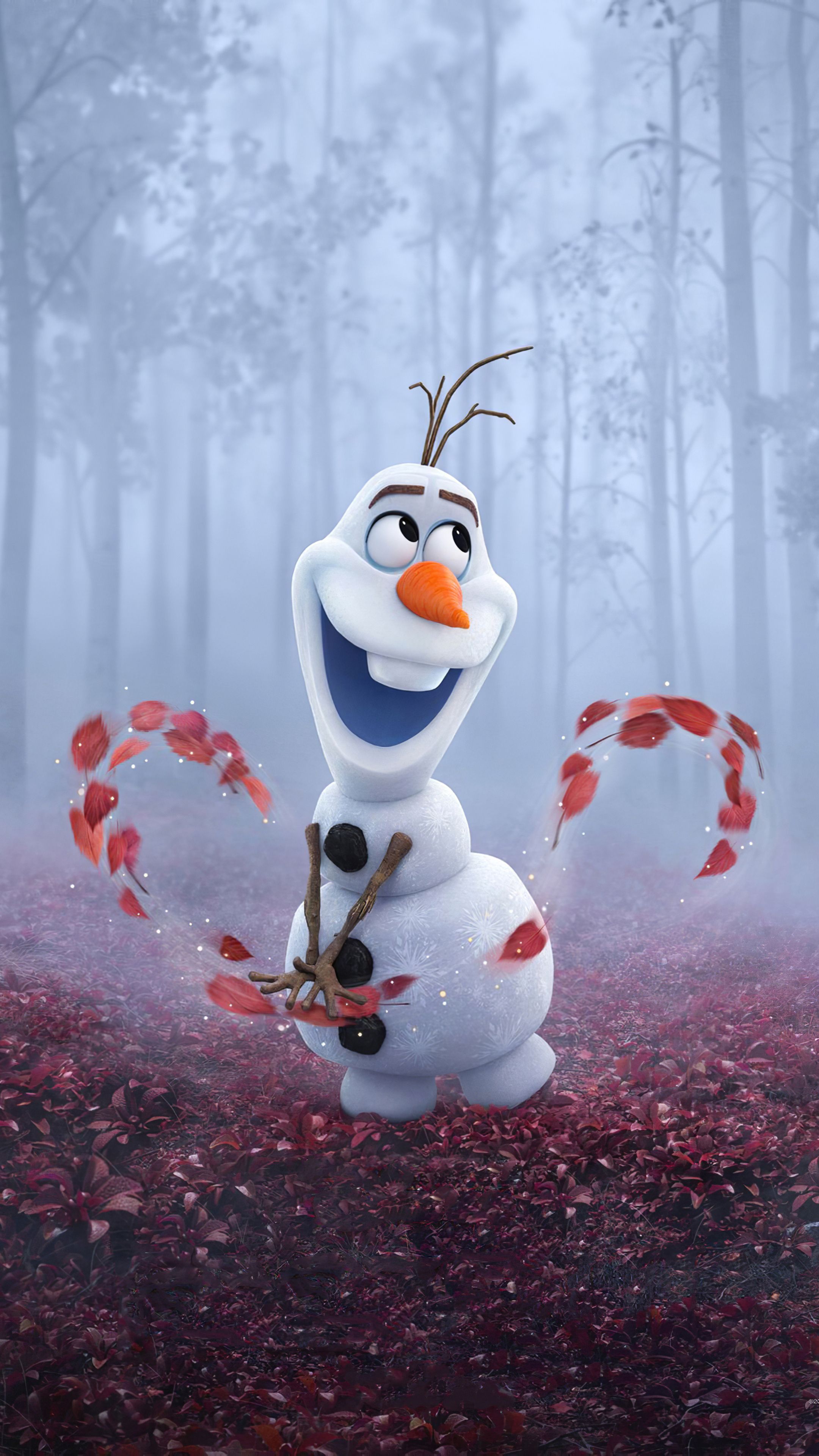 Disney At Home With Olaf Wallpapers