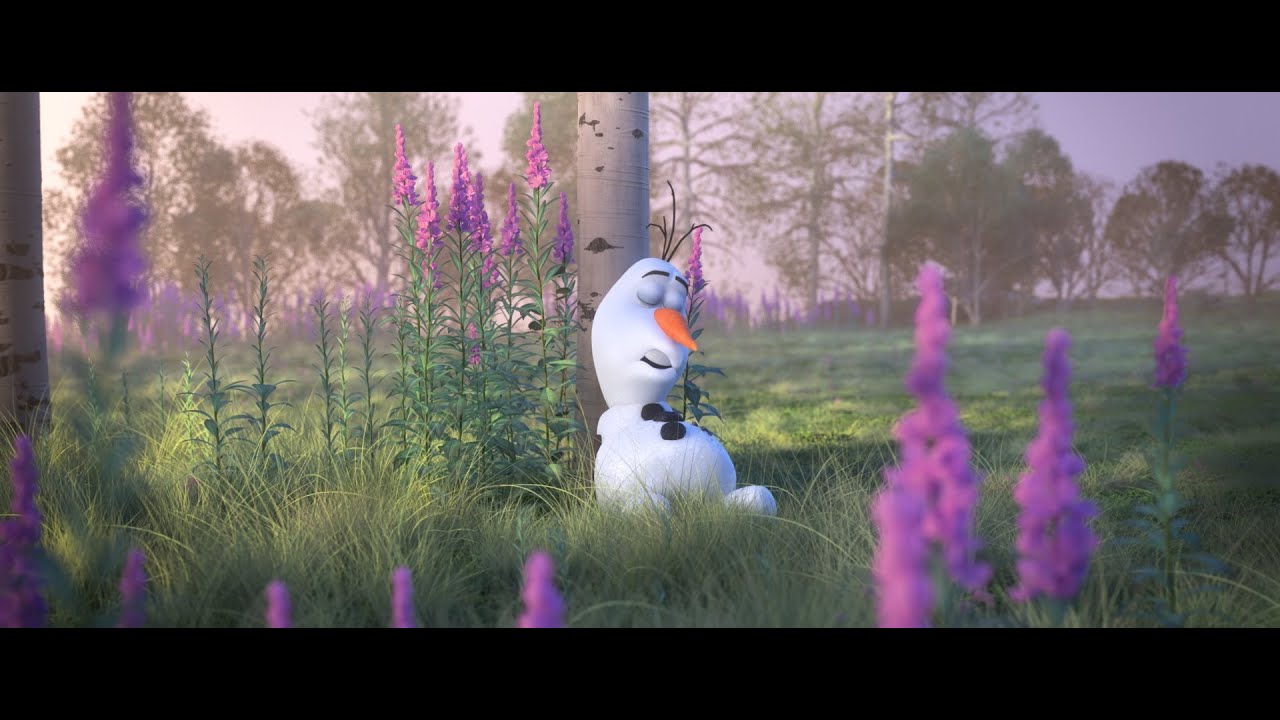 Disney At Home With Olaf Wallpapers