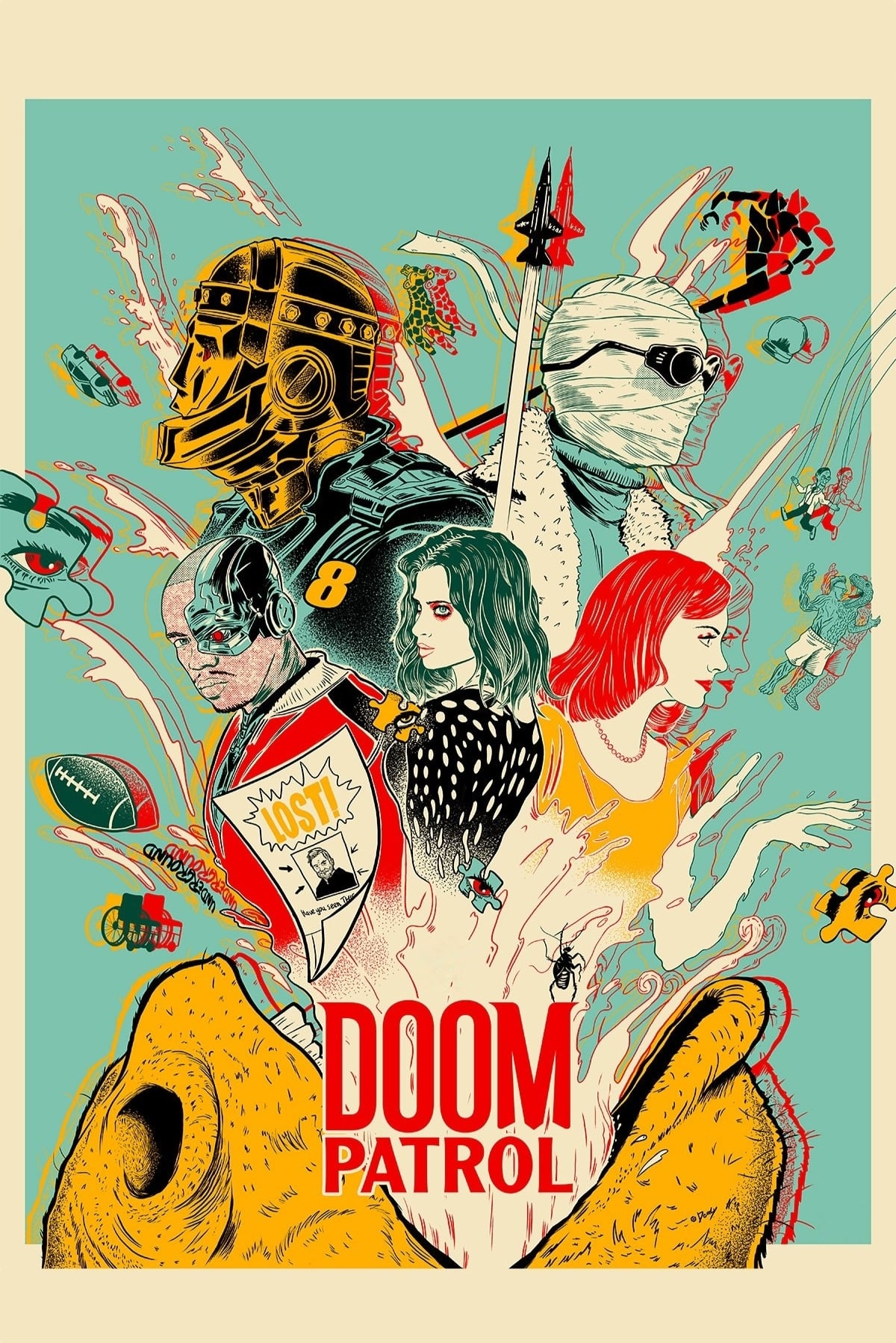 Doom Patrol 4K New Poster Wallpapers