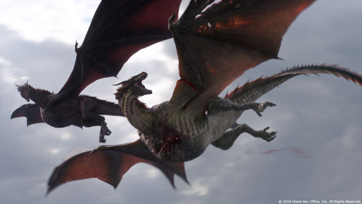 Dragons Above Cloud Game Of Throne Season 8 Wallpapers