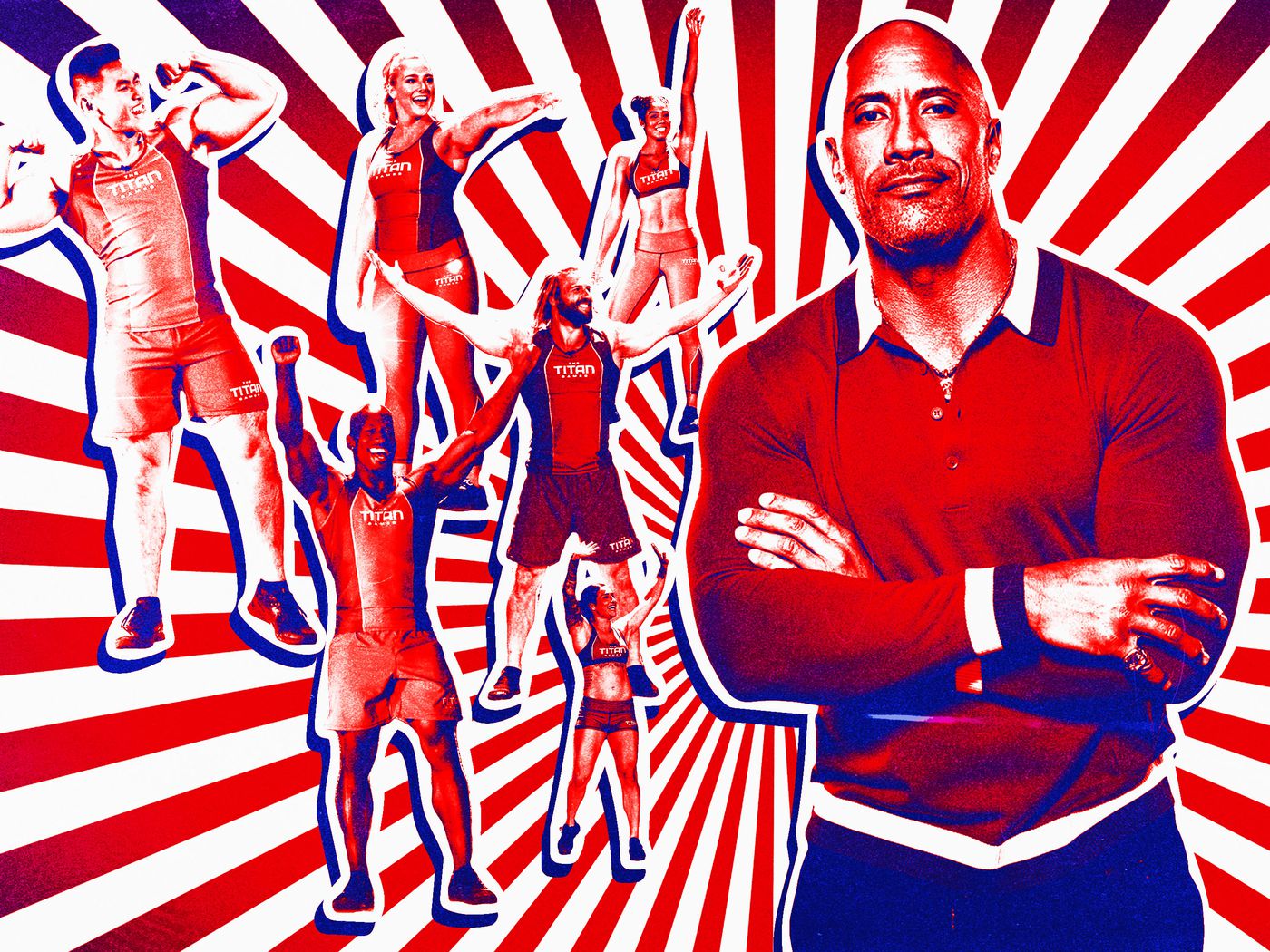 Dwayne Johnson The Titan Games Wallpapers