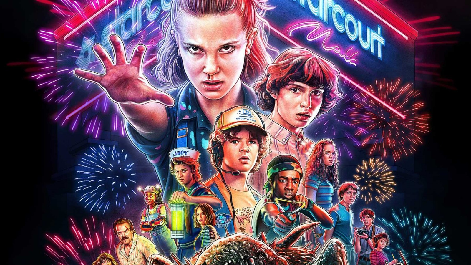 Eleven Mike Dustin Stranger Things 3 Photo Wallpapers