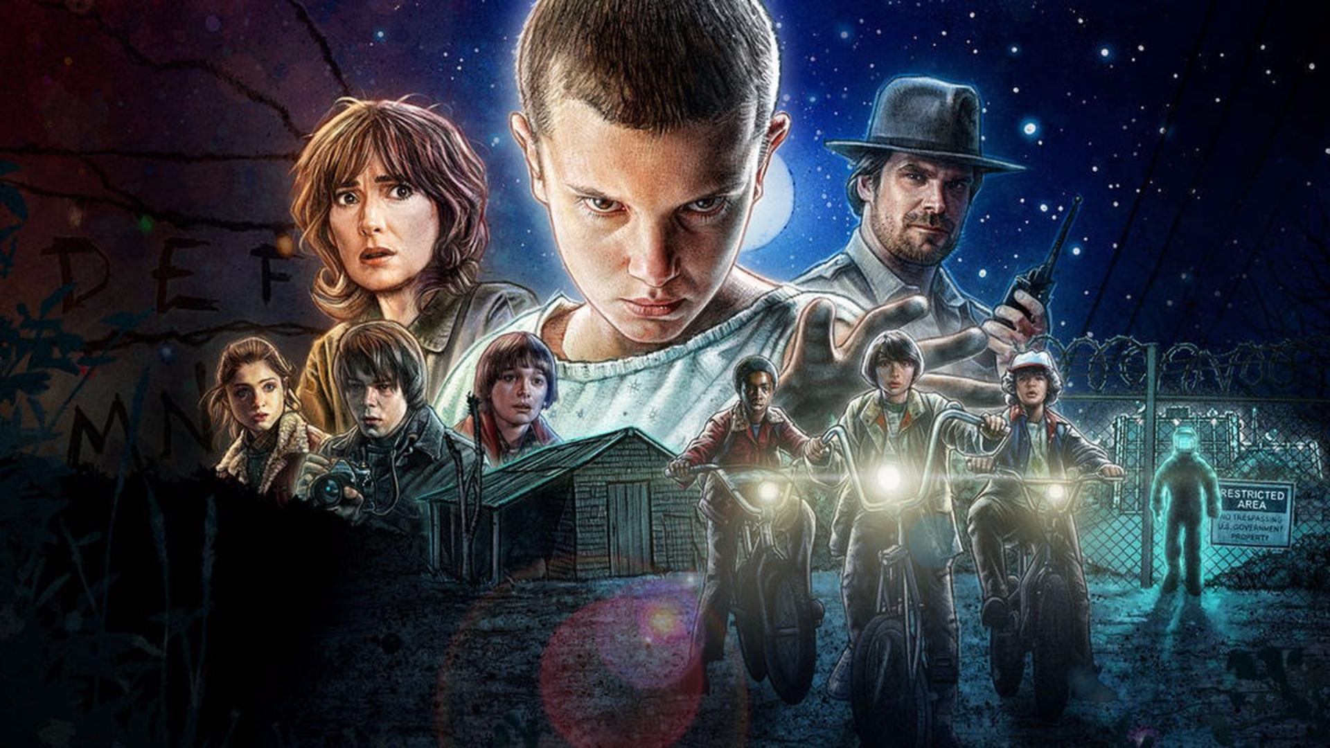 Eleven Mike Dustin Stranger Things 3 Photo Wallpapers