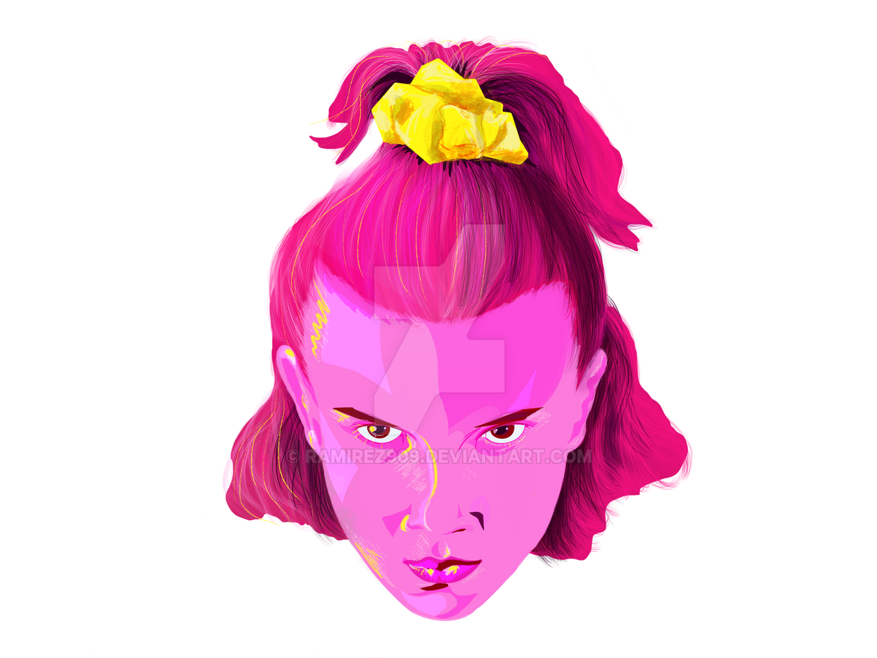 Eleven Millie Bobby Brown Artwork Wallpapers