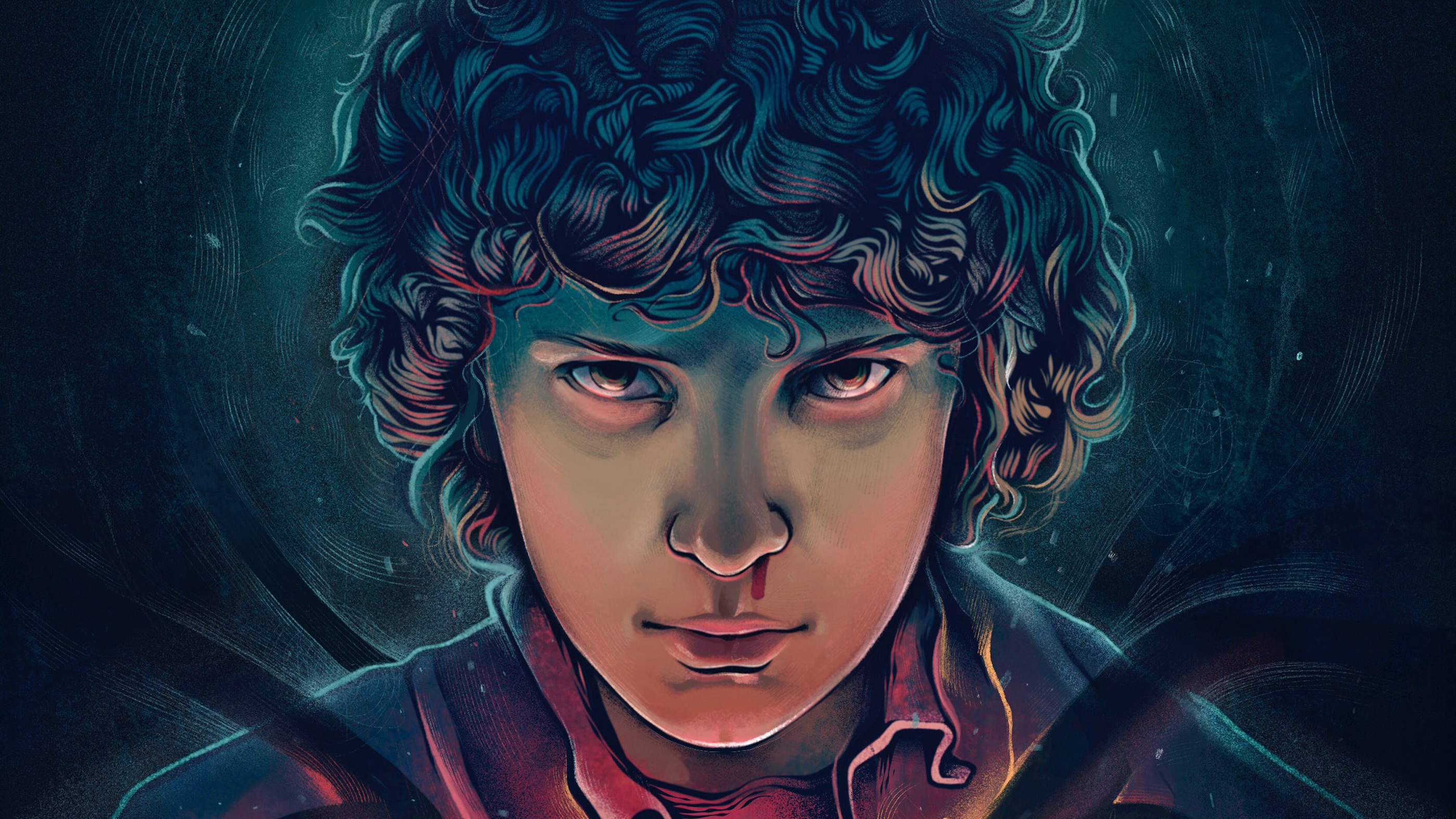 Eleven Stranger Things Artwork Wallpapers