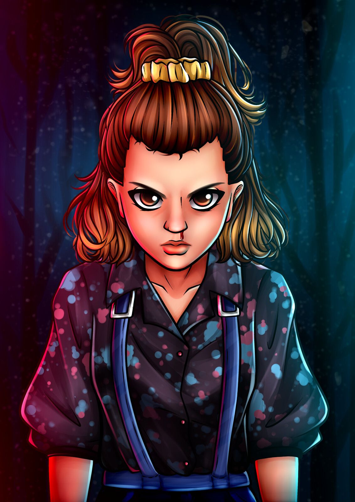 Eleven Stranger Things Artwork Wallpapers