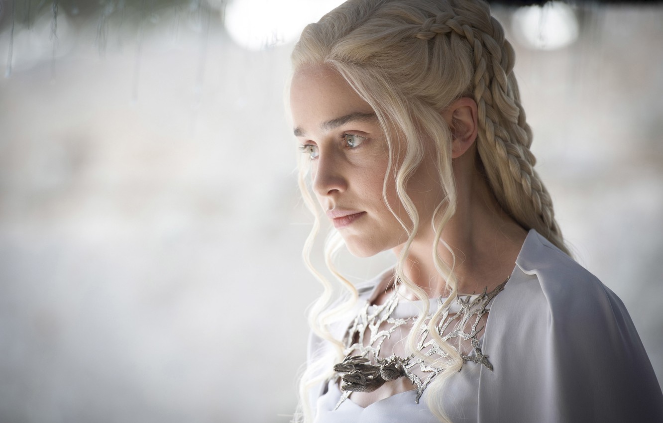Emilia Clarke As Daenerys Targaryen In Got 8 Wallpapers