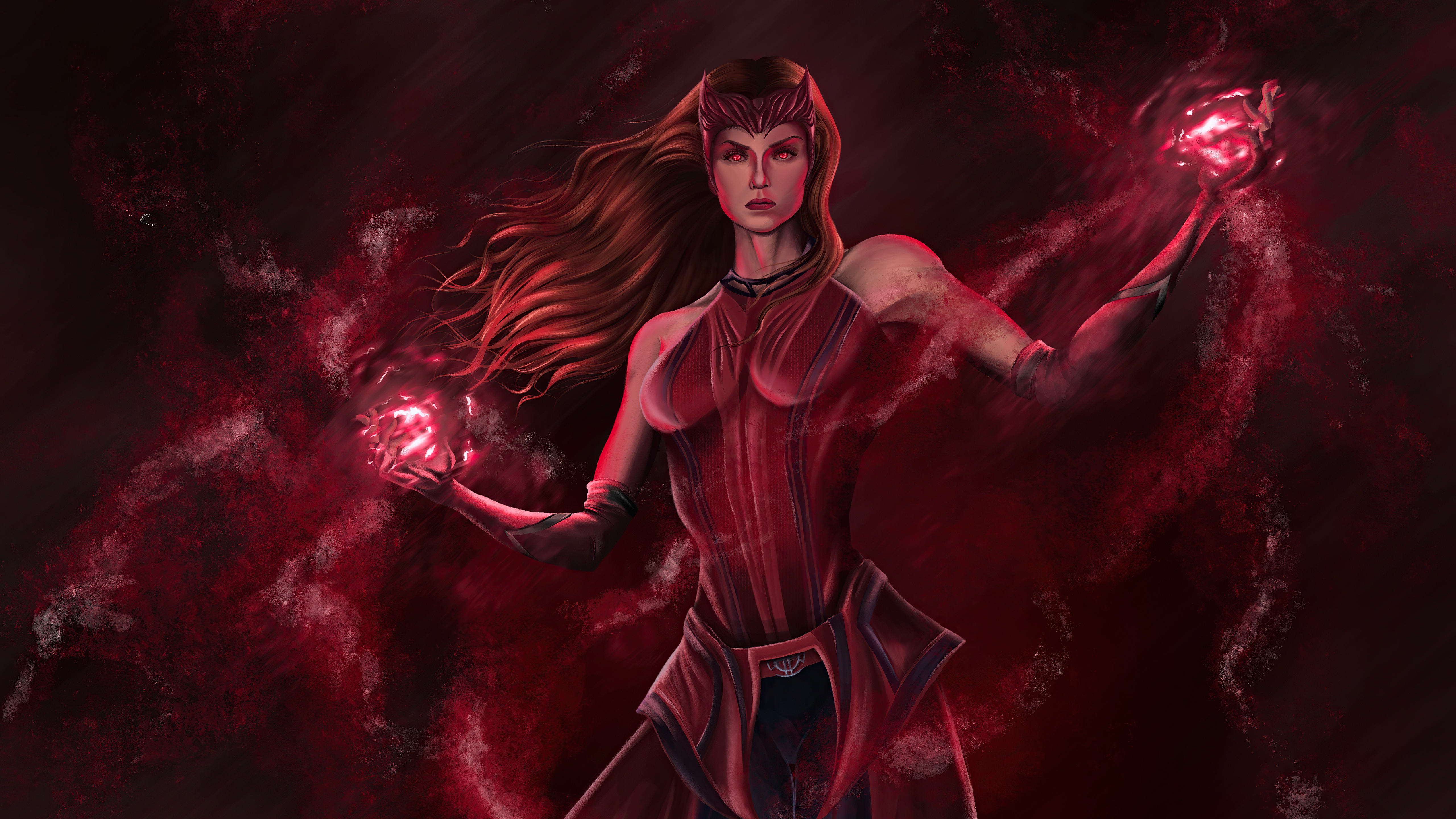 Evil Wanda Maximoff Poster Wallpapers