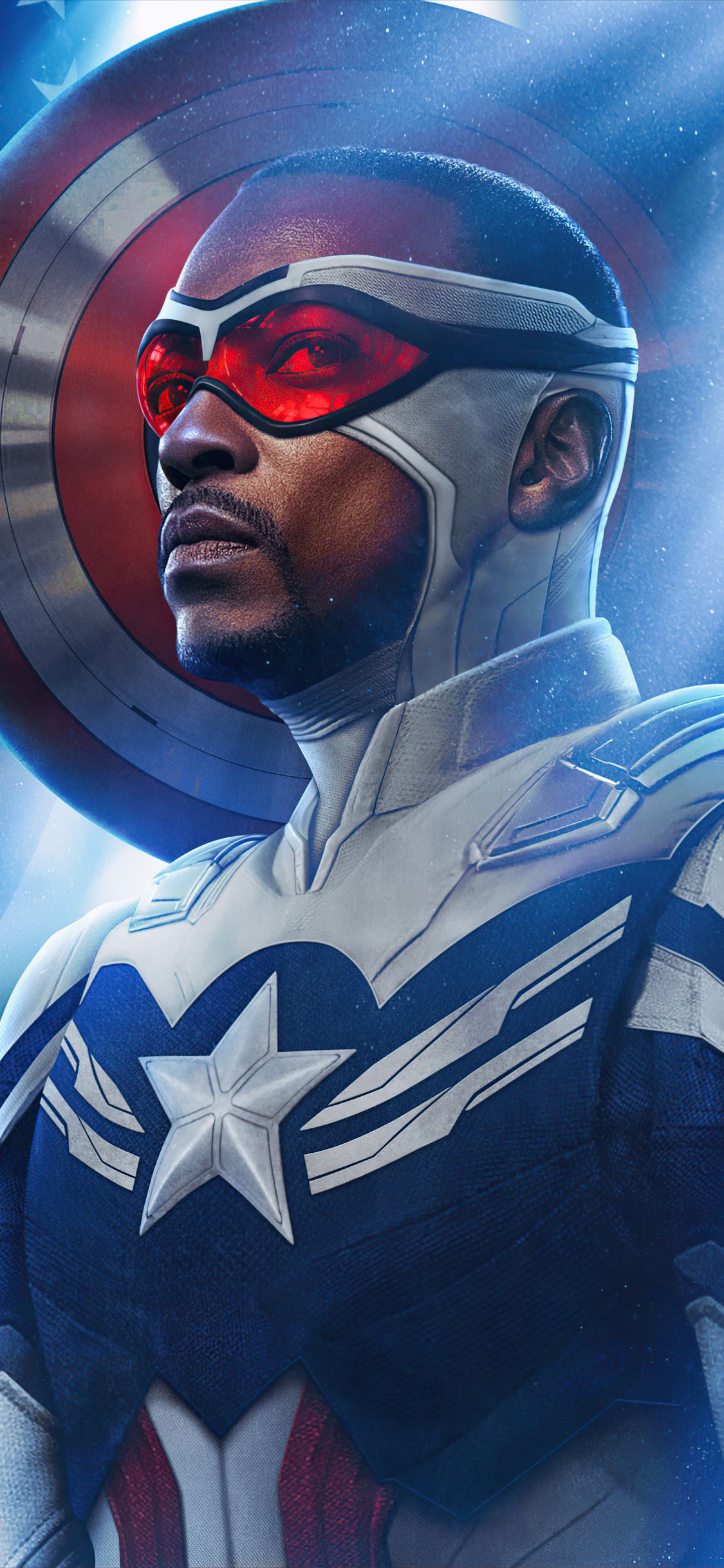 Falcon As Captain America Art Wallpapers