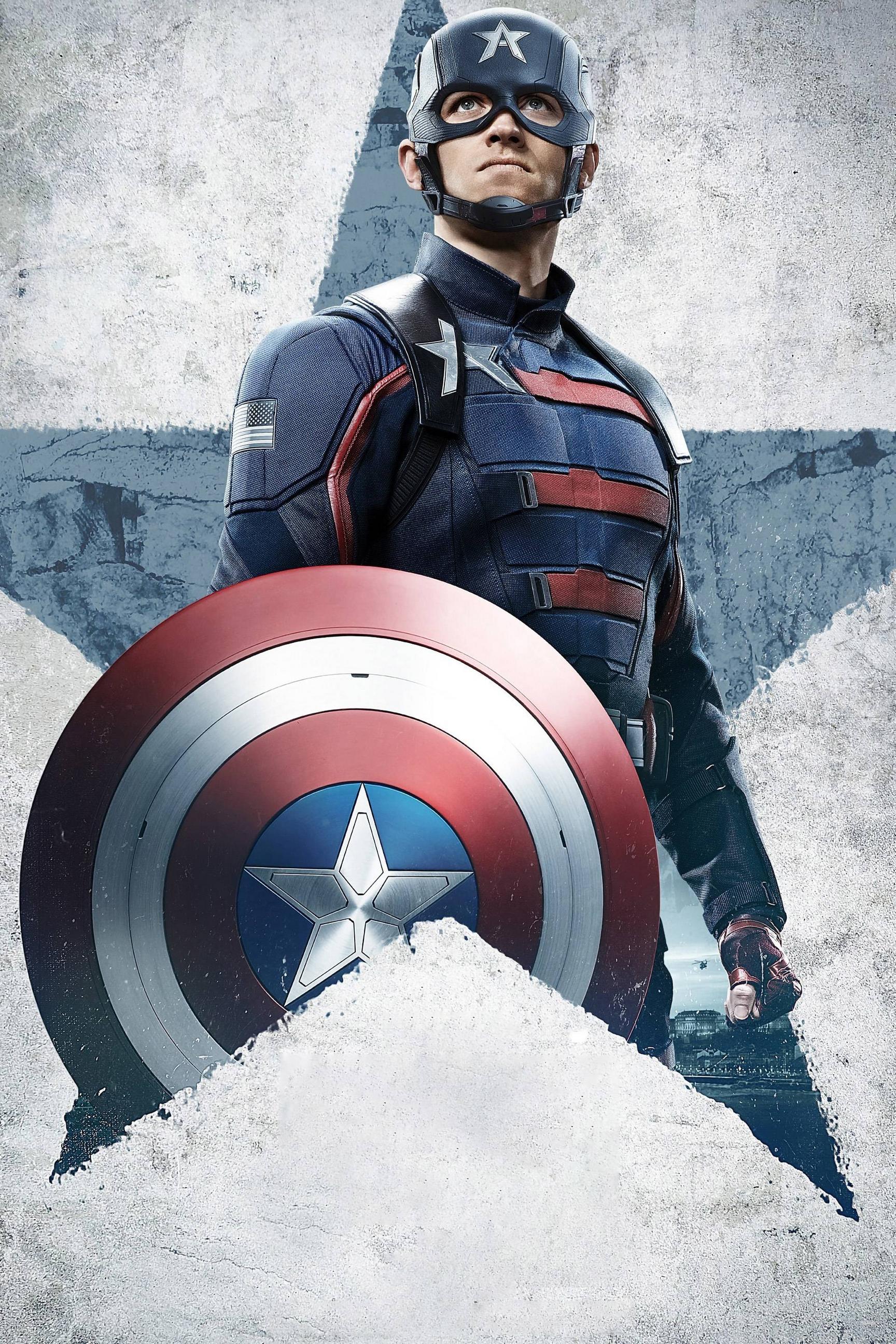 Falcon As Captain America Art Wallpapers