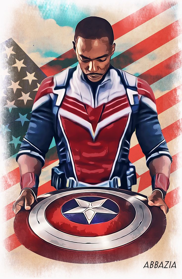 Falcon As Captain America Art Wallpapers