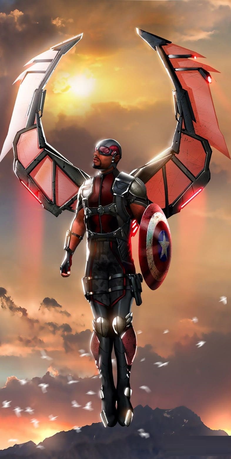 Falcon The New Captain America Wallpapers