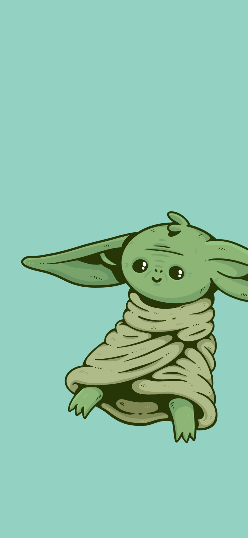 Fan Art Baby Yoda Wallpapers